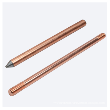 Ground rod Lightning rods Copper rod Copper bonded steel Copper clad steel, Lightning rod,carbide rods for earthing system
